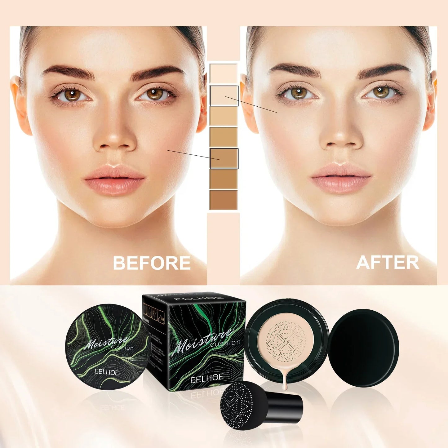Radiant Mushroom Air Cushion CC Cream™