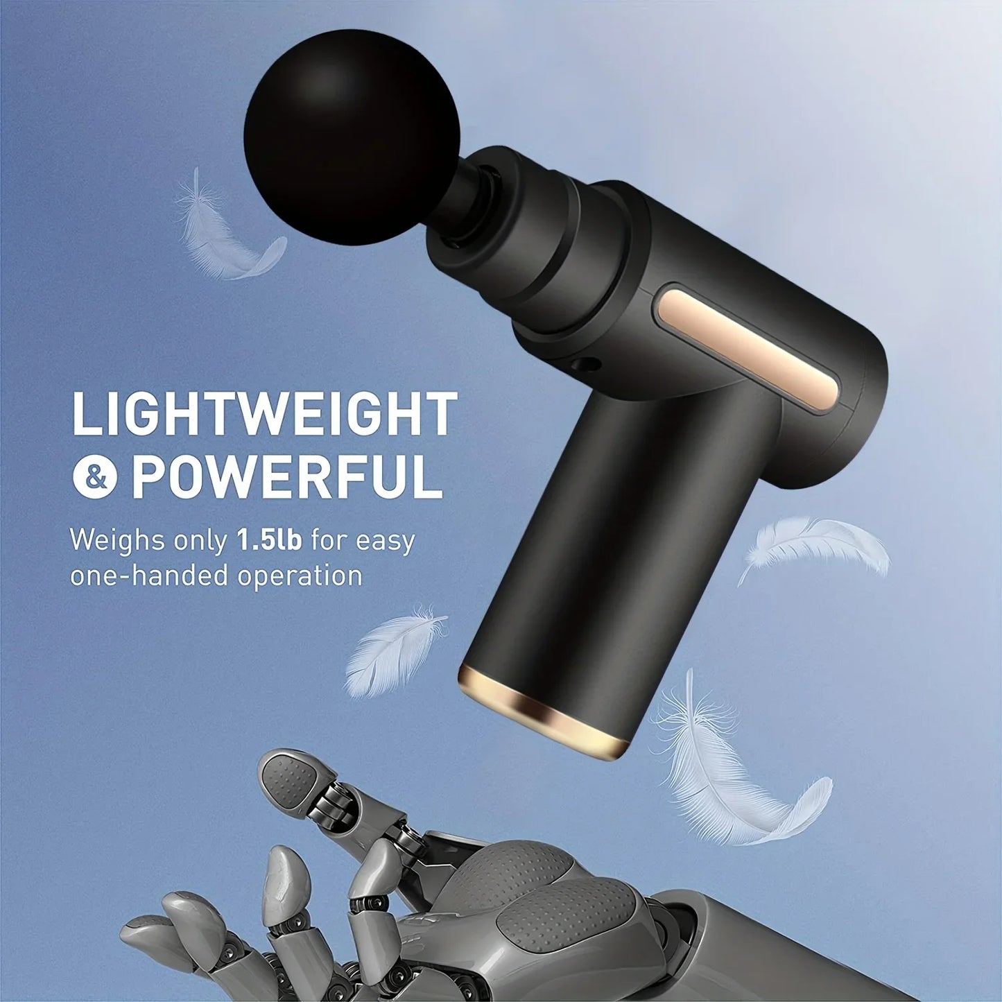 ZenPulse™ Massage Gun — Portable Percussion Massager for Relaxation