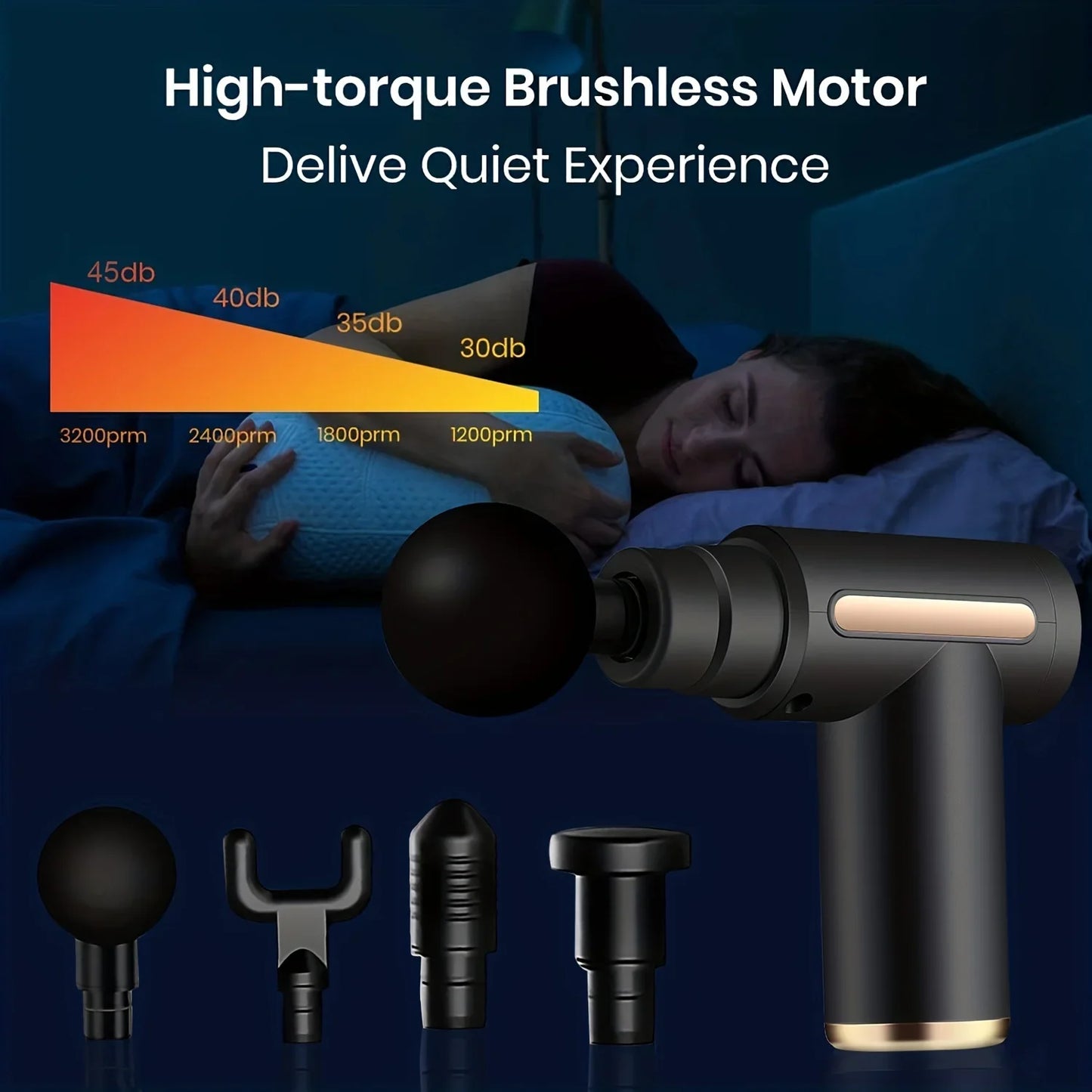 ZenPulse™ Massage Gun — Portable Percussion Massager for Relaxation