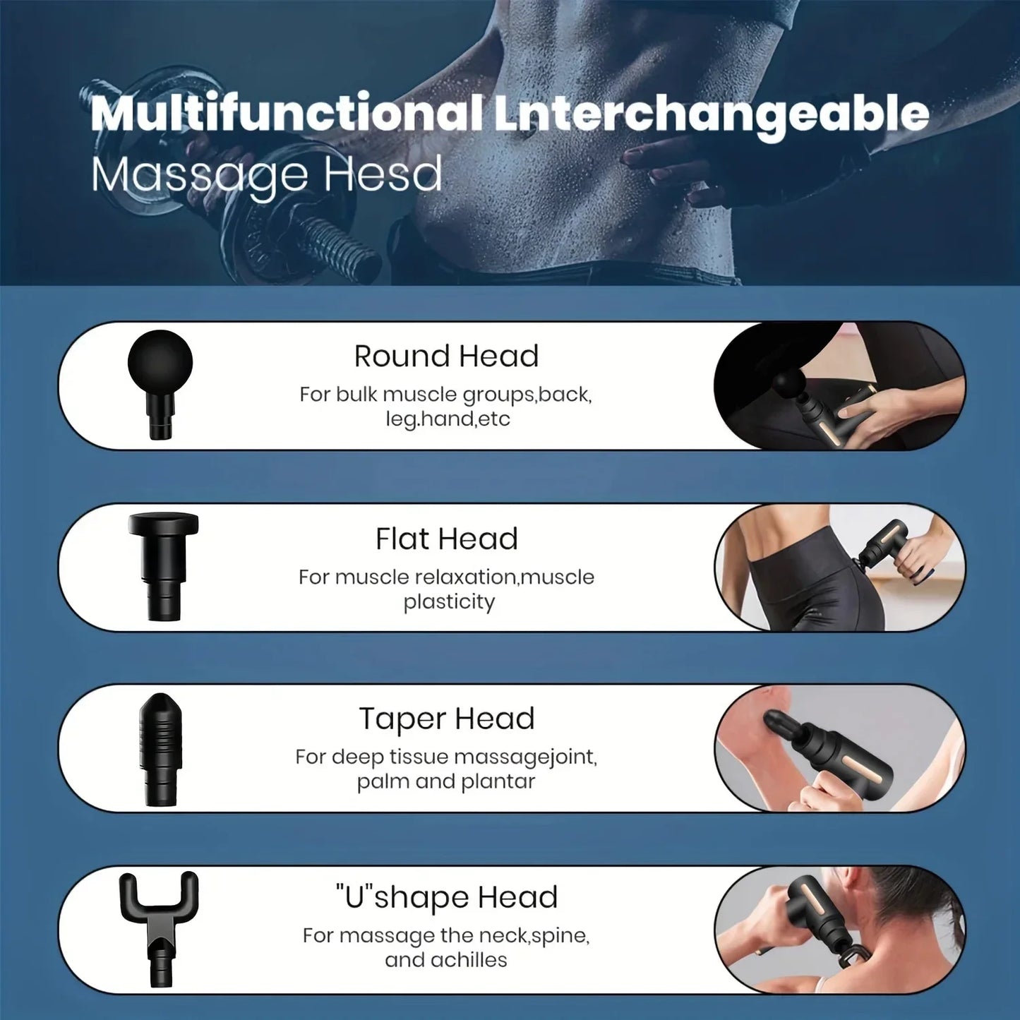 ZenPulse™ Massage Gun — Portable Percussion Massager for Relaxation