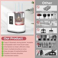 3 in 1 Electric Makeup Brush Cleaner