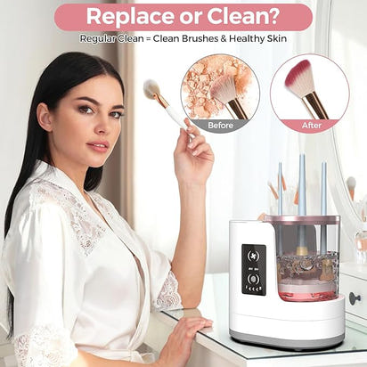 3 in 1 Electric Makeup Brush Cleaner