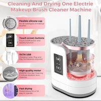 3 in 1 Electric Makeup Brush Cleaner