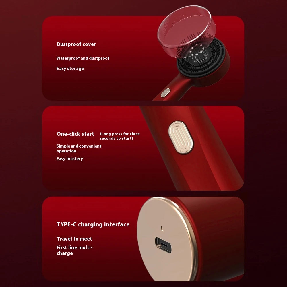 Електрическа масажна четка за скалп и коса