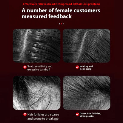 Електрическа масажна четка за скалп и коса